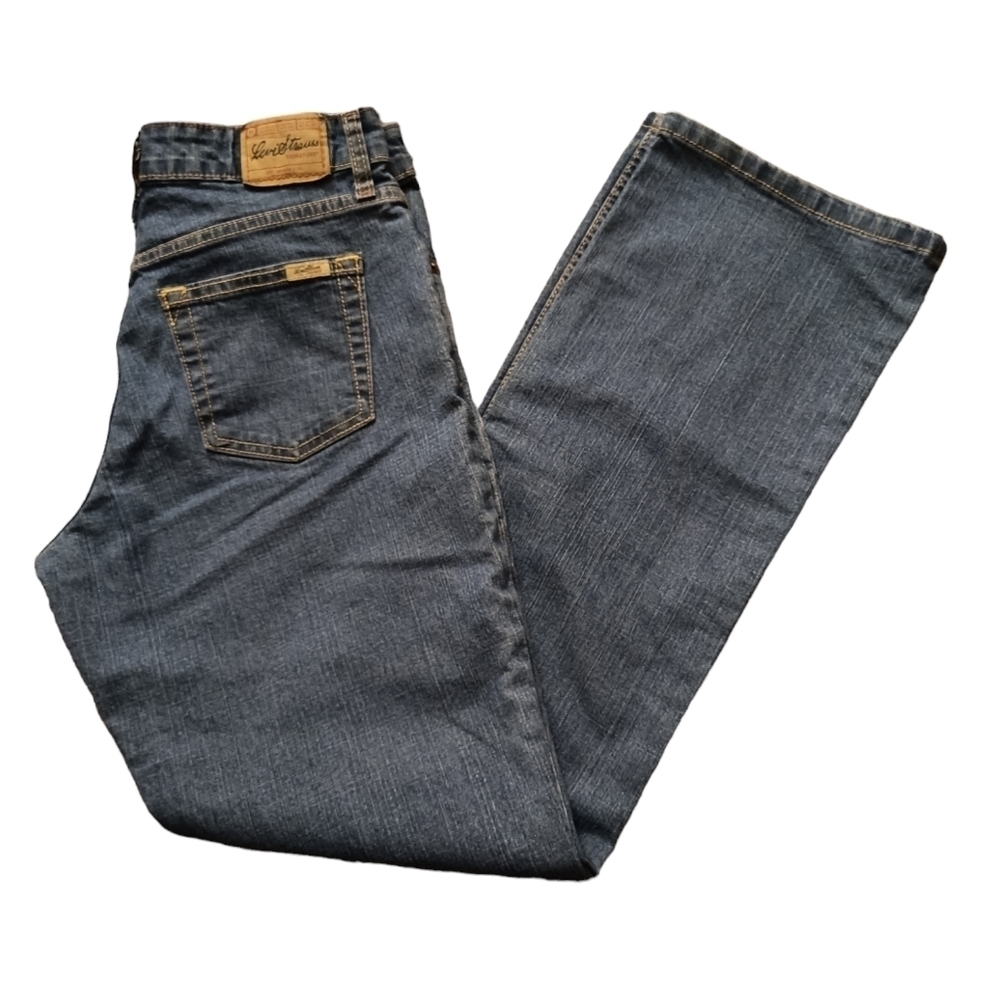 Levi Strauss Signature Stretch Mid Rise Boot Cut Jeans Size 6